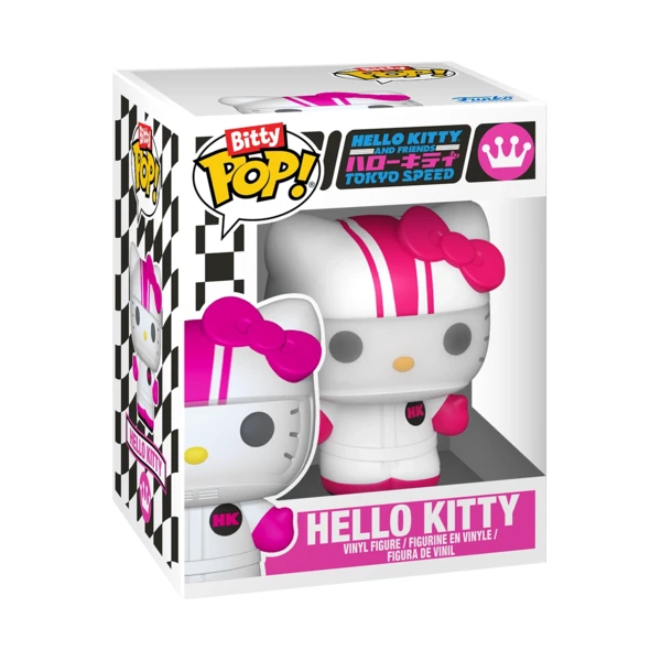 Funko Pop! Hello Kitty in Racecar, Bitty Pop!