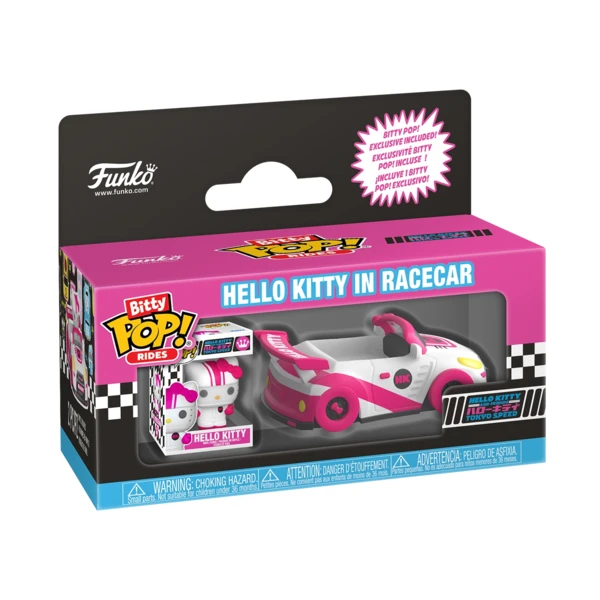 Funko Pop! Hello Kitty in Racecar, Bitty Pop!