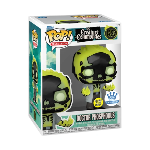 Funko Pop! Doctor Phosphorus (Glow), Creature Commandos