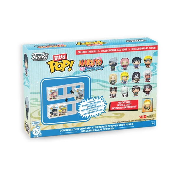 Funko Pop! Naruto 4-Pack, Bitty Pop!