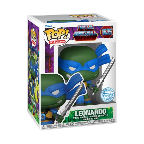Funko Pop! Leonardo, Turtles Of Grayskull