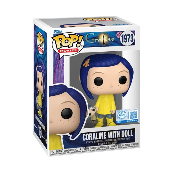 Funko Pop! Coraline with Doll, Movies & TV
