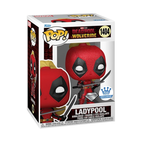 Funko Pop! Ladypool (Diamond), Deadpool & Wolverine
