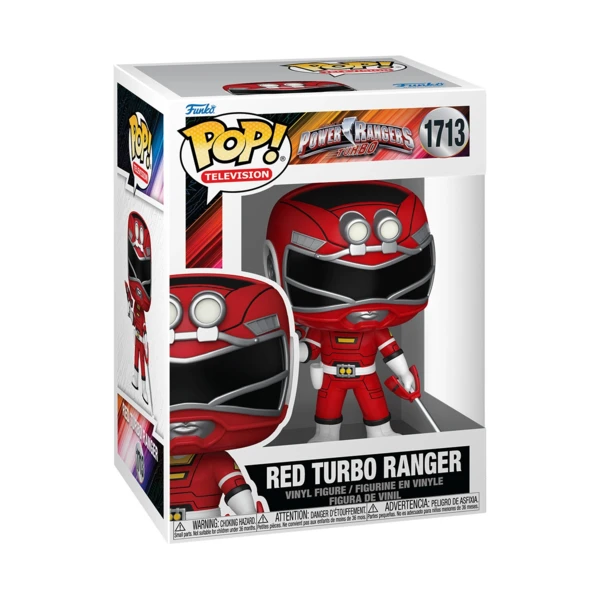 Funko Pop! Red Turbo Ranger, Power Rangers