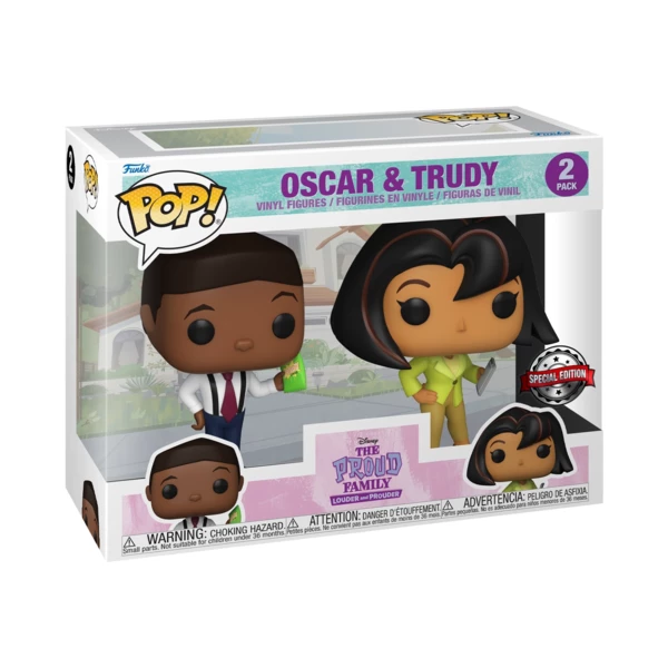 Funko Pop! 2-PACK Oscar And Trudy, The Proud Family
