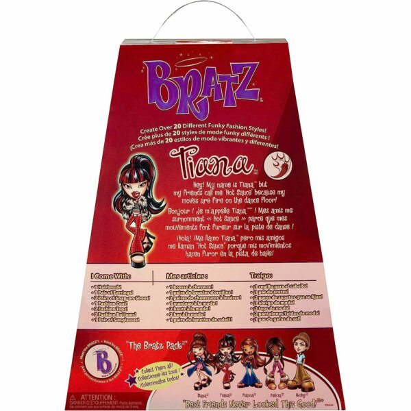 Bratz Tiana with 2 Outfits and Poster, Series 3