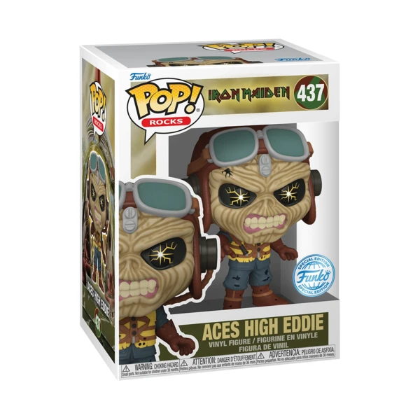 Funko Pop! Aces High Eddie, Iron Maiden