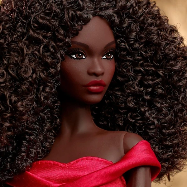 Black Barbie by Kitty Black Perkins, 45th anniversary, Anniversary Dolls