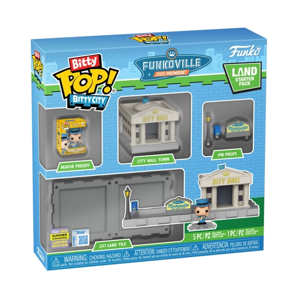 Funko Pop! Bitty City Funkoville Land Starter Pack, Bitty Pop!
