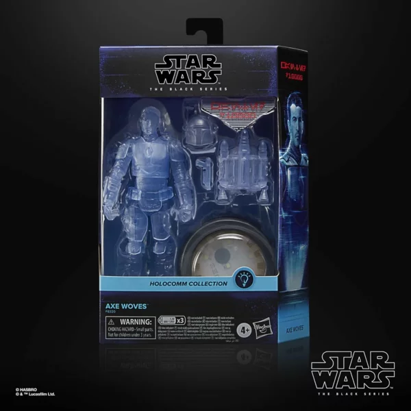Star Wars Holocomm Collection Axe Woves with Light-Up Holopuck (Amazon Exclusive), The Black Series