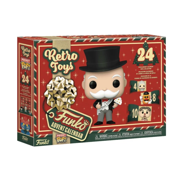 Funko Pop! Pocket Pop! Retro Toys 24-Day Holiday Advent Calendar