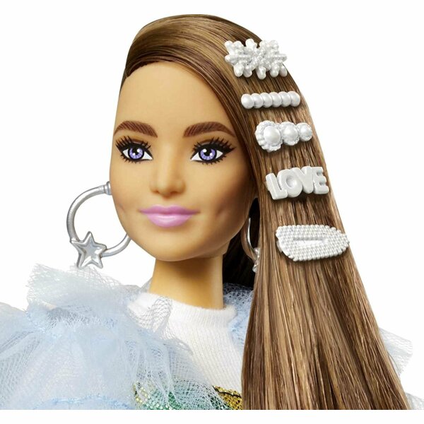 Barbie Extra Doll #9 with Long Brunette Hair