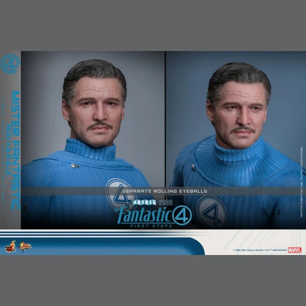 Hot Toys The Fantastic Four: First Steps - Mr. Fantastic & HERBIE (Deluxe)
