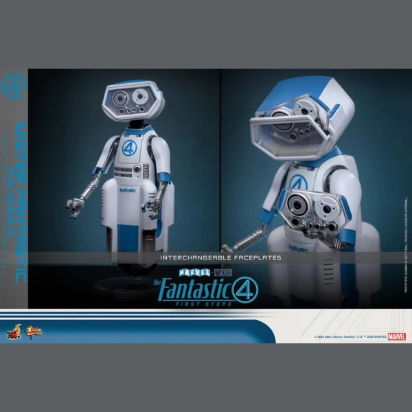 Hot Toys The Fantastic Four: First Steps - Mr. Fantastic & HERBIE (Deluxe)