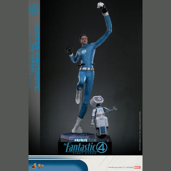 Hot Toys The Fantastic Four: First Steps - Mr. Fantastic & HERBIE (Deluxe)