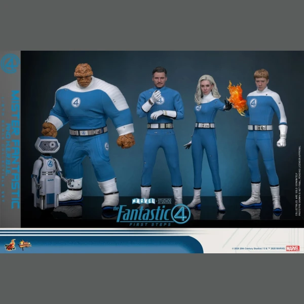 Hot Toys The Fantastic Four: First Steps - Mr. Fantastic & HERBIE (Deluxe)