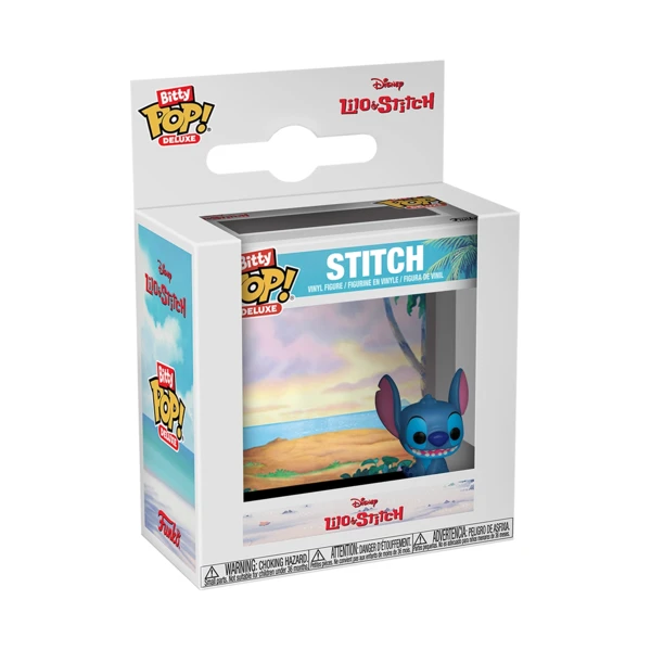Funko Pop! Bitty Pop! Deluxe Stitch at Beach