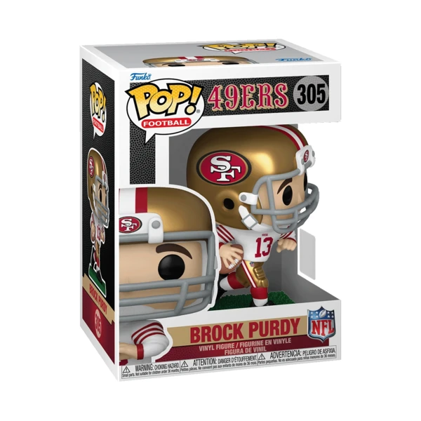 Funko Pop! Brock Purdy, NFL: 49Ers
