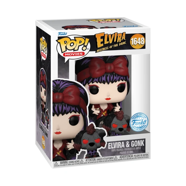 Funko Pop! Elvira And Gonk (Moonlight), Elvira: Mistress Of The Dark