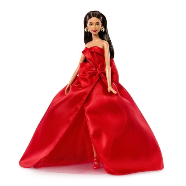 2026 Holiday Barbie with Brown Hair