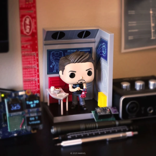 Funko Pop! Nooks Tony Stark in his Workshop, Marvel