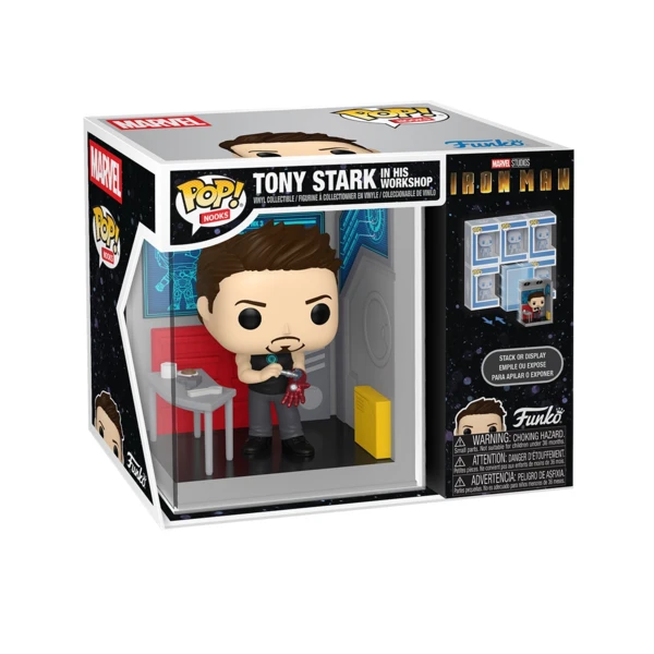 Funko Pop! Nooks Tony Stark in his Workshop, Marvel