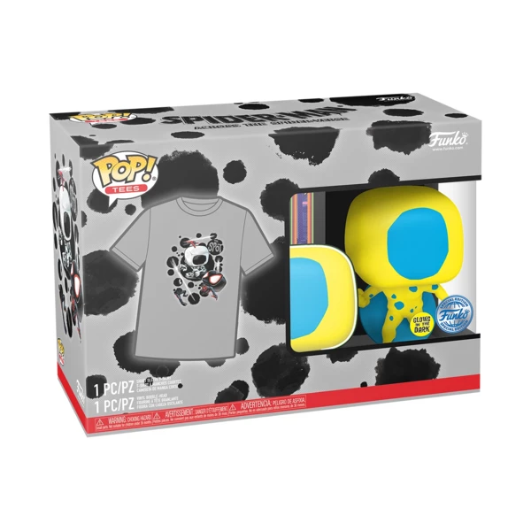 Funko Pop! The Spot with T-Shirt (Glow In The Dark), Spider-Man: Across The Spider-Verse