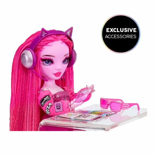 Shadow High Pinkie James, Pink Fashion Doll with Accessories, Colorful Fashion