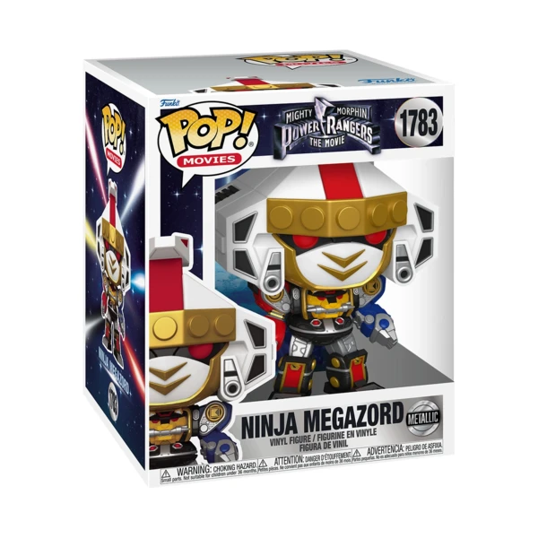 Funko Pop! Super Ninja Megazord (Metallic), Power Rangers
