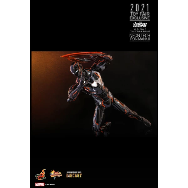 Hot Toys Neon Tech Iron Man 4.0, Avengers: Infinity War