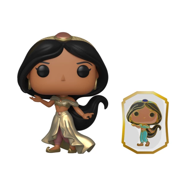 Funko Pop! Jasmine (With Pin), Disney Princess