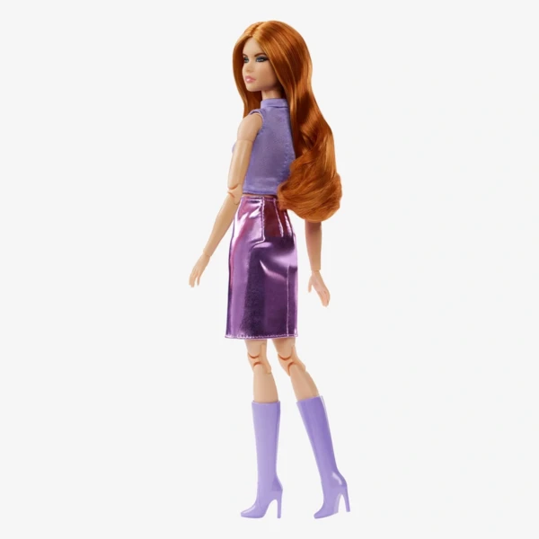 Barbie Looks Original #20, Long Red Hair and Purple dress (wave 4)