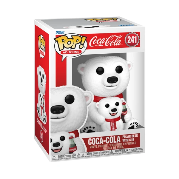 Funko Pop! Polar Bear With Cub, Coca-Cola