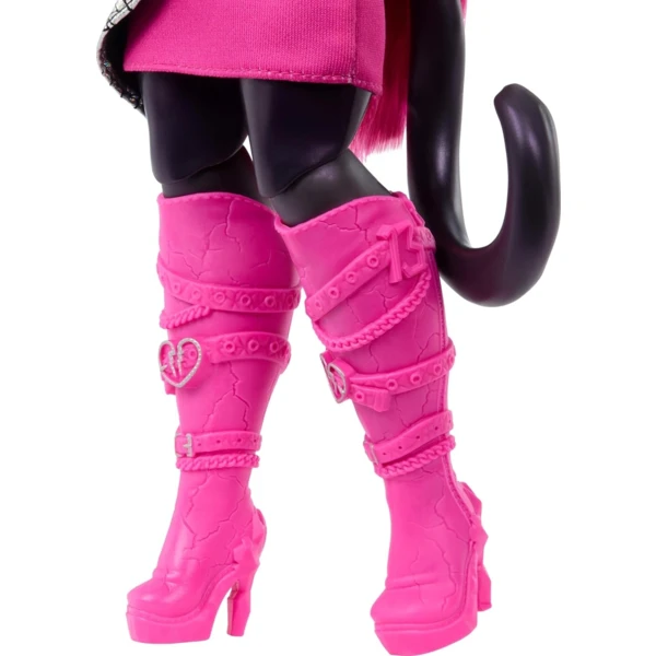 Monster High Catty Noir G3 with Pet Cat Amulette, Students. G3