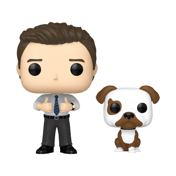 Funko Pop! Chris Traeger With Champion, Parks And Recreation