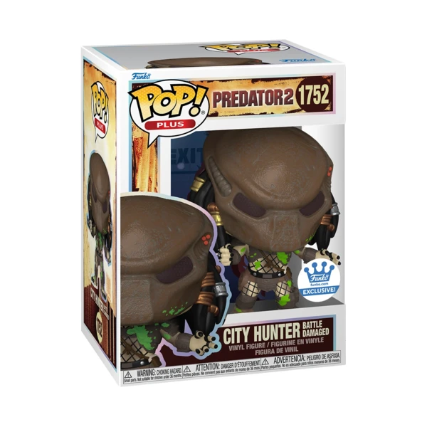 Funko Pop! City Hunter (Battle Damaged), Predator 2