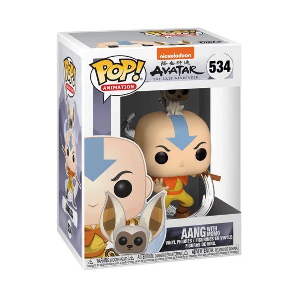 Funko Pop! Aang with Momo, Avatar: The Last Airbender