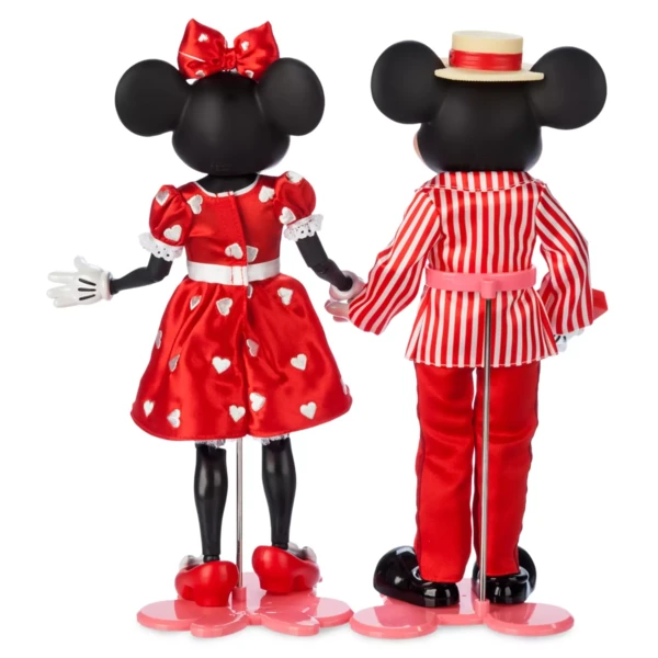 Disney Mickey Mouse and Minnie Mouse Valentine's Day Limited Edition Doll Set