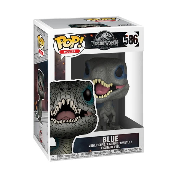 Funko Pop! Blue,  Jurassic World: Fallen Kingdom