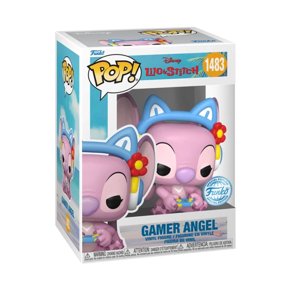 Funko Pop! Gamer Angel, Lilo And Stitch