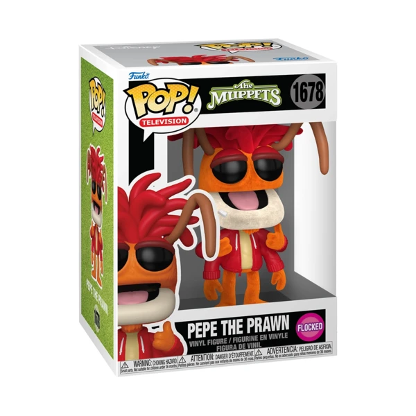 Funko Pop! Pepe the Prawn (Flocked), Disney