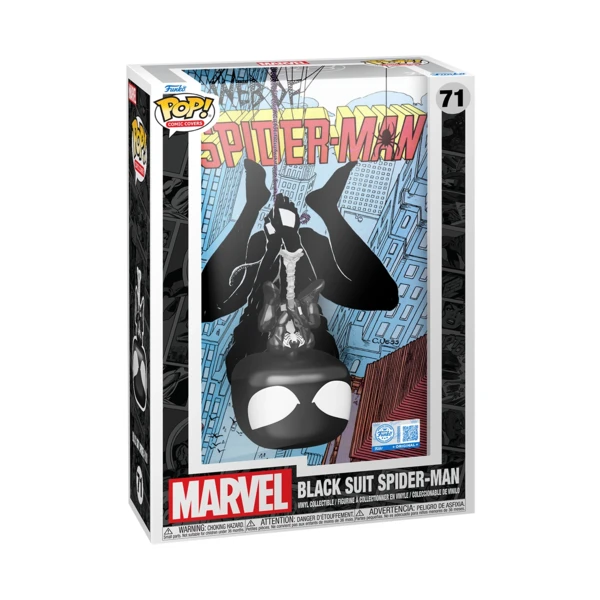 Funko Pop! Black Suit Spider-Man, The Amazing Spider-Man
