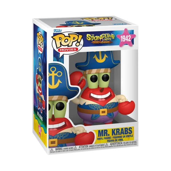 Funko Pop! Mr. Krabs, Animation