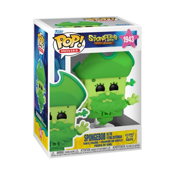 Funko Pop! SpongeBob as the Flying Dutchman (Glow), Animation