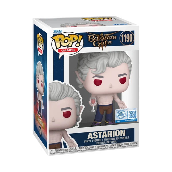 Funko Pop! Astarion (Shirtless), Baldur's Gate