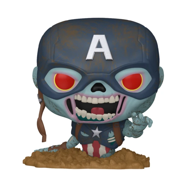 Funko Pop! Zombie Captain America,  Marvel Zombies