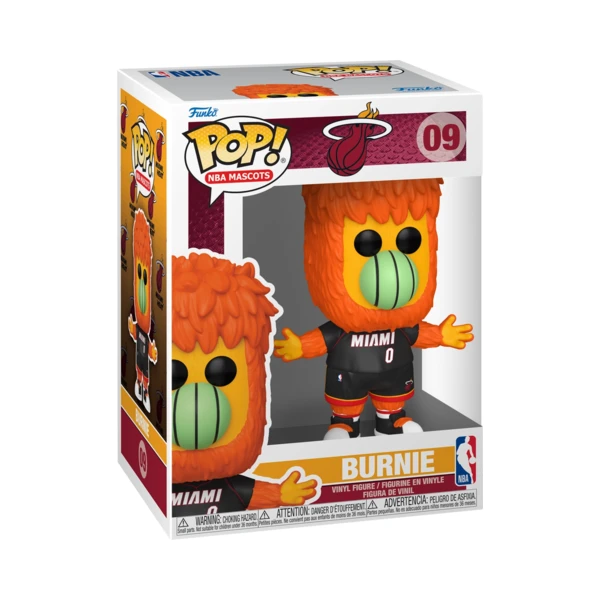 Funko Pop! Burnie, NBA: Miami Heat