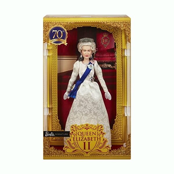 Barbie Queen Elizabeth II Platinum Jubilee Doll, Inspiring Women