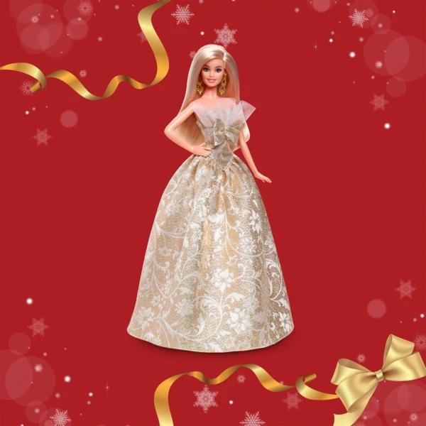 2025 Holiday Barbie, Blonde Hair