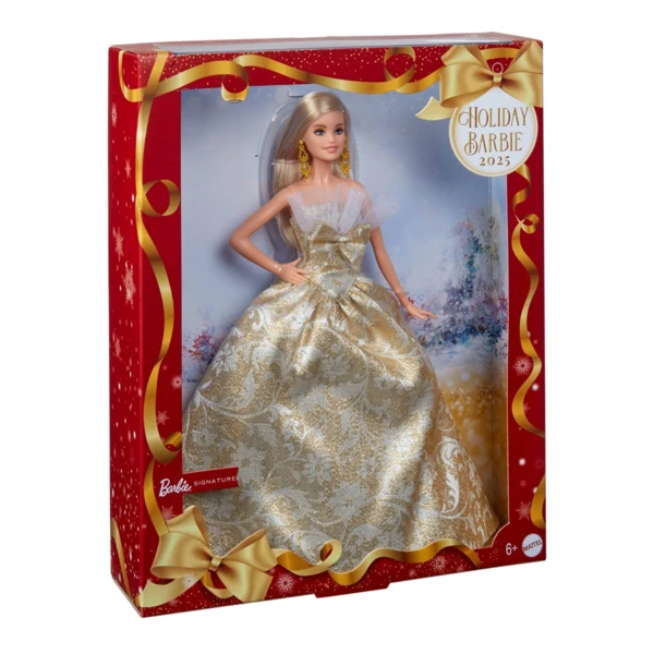 2025 Holiday Barbie, Blonde Hair